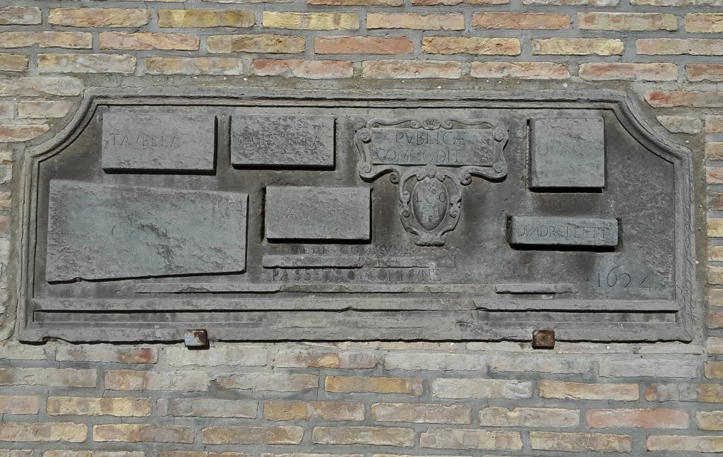 ANTICHE UNITÁ DI MISURA tra Medioevo e Rinascimento Il Capochiave